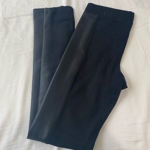 Express Leather Side Leggings